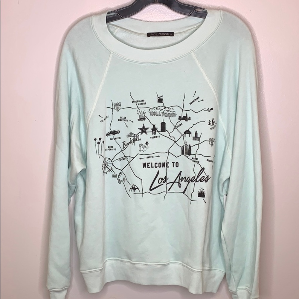 NWT wildfox Los Angeles sweater